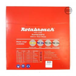Widia-Säge Kreissägeblatt (Blatt) 355mm zum Schneiden von Stahl, 66 Zähne, CERMET