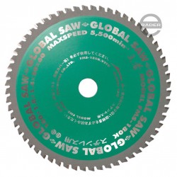 Japanisches Sägeblatt zum Schneiden von Edelstahl 180 x 1.8/1.4 x 20mm / 60 Zahne CERMET / FMS-180K