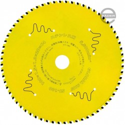 Japanisches Sägeblatt zum Schneiden von Edelstahl 180 x 1.5/1.1-1.3 x 20mm / 64 Zahne,  CERMET / ST-180