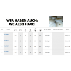 Seilrolle Ø 100mm für Seil 14mm / C100/14