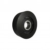 Polyurethanrolle Ø 60mm mit Kugellager RP-60-15/15