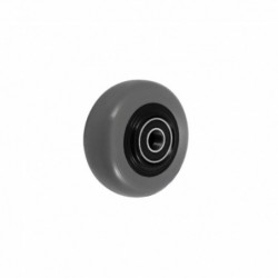 Rad fi. 50 mm, Kunststoff-Polyurethan, Bohrung 6 mm, Kugellager, T: 40 kg / M50TPUŁ/6