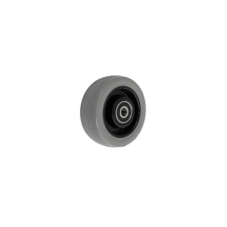 Rad fi. 75 mm, Kunststoff-Polyurethan, Bohrung 8 mm, Kugellager, T: 75 kg, NEU / M75TPUŁ/8