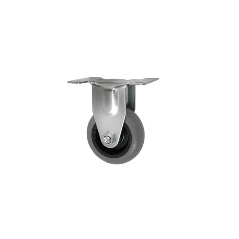 Möbelrad 50 mm, Bockrolle, Tragfähigkeit 40kg, Kugellager / M53TPUL