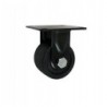Möbelrolle, 75 mm, Polyamid, schwarz, Bockrolle, N: 600 kg / M73BNW