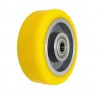 Aluminium-polyurethan-räder Ø 100 mm, Öffnung 15mm / A10PL/15