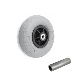 Luftrad Ø 200 mm 200x50 4PR mit Grauem Reifen / 200ŁS_T12-62,8