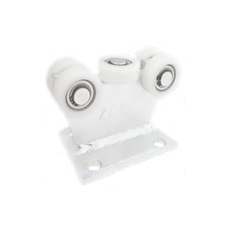 Rollenwagen mit 5 Rollen, ohne Höhenverstellung