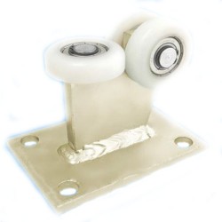 Rollenwagen mit 3 Rollen, ohne Höhenverstellung