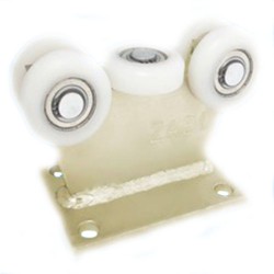 Rollenwagen mit 5 Rollen, ohne Höhenverstellung