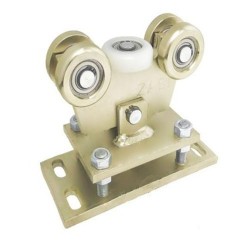 Rollenwagen mit 5 Rollen, kippbar, mit Höhenverstellung