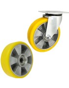 Aluminium-Polyurethan-Räder